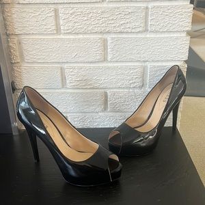 Guess - platform, peep toe pumps